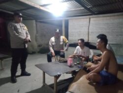 Jajaran Polresta Deli Serdang Cek Keaktifan Pos Ronda