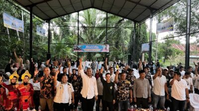 Jambol Deklarasi Perjuangkan Pasangan Syah Afandin-Tiorita Menang Pilkada Langkat