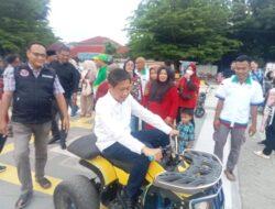 Kunjungi Lapangan Sultan Abdul Jamil Tanjungbalai, Masyarakat Antusias Sambut Pasangan Eka Winer