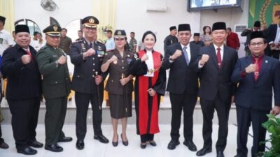 Pj Bupati Hadiri Pelantikan 50 Anggota DPRD Langkat Periode 2024-2029