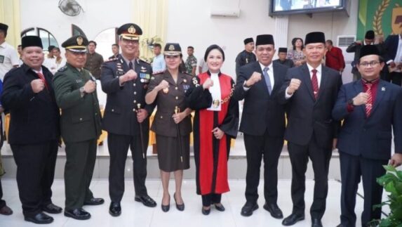 Pj Bupati Hadiri Pelantikan 50 Anggota DPRD Langkat Periode 2024-2029
