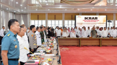 Pj Gubernur Pimpin Deklarasi Netralitas ASN se-Sumut