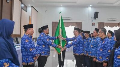 Pj Walikota Hadiri Pelantikan Pengurus KORPRI Padangsidimpuan