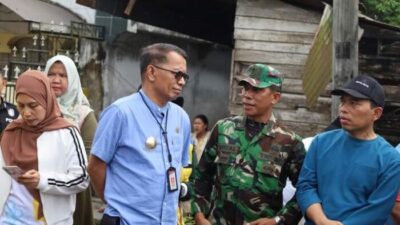 Pjs Walikota Tanjungbalai Tinjau Pembersihan Aliran Sungai