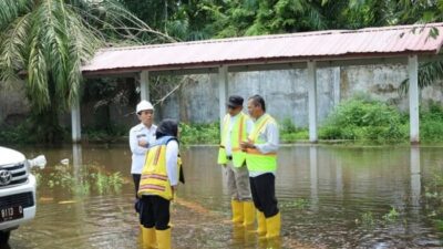 Pjs Walikota Tinjau Lokasi Banjir di Tanjungbalai