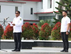 Plt Bupati Tapsel Pimpin Apel Pagi Gabungan