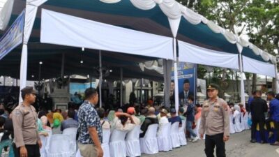 Polres Langkat Amankan Pertemuan Terbatas dan Dialog Cagubsu