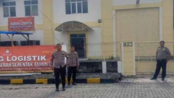 Polresta Deli Serdang Tingkatkan Pengamanan Gudang Logistik Pilkada 2024