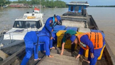 Sat Pol Airud Polres Tanjungbalai Antisipasi Kapal Muat Barang Ilegal