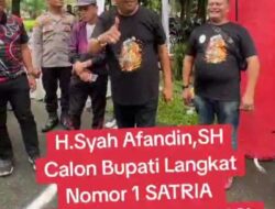 Syah Afandin Lepas Ratusan Peserta ISSI Lomba Balap Sepeda Kejurkab Langkat