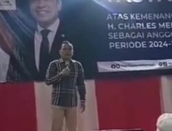 Anggota DPR RI Charles Ungkit Soal Balas Budi Perbaikan Jalan Bandealit