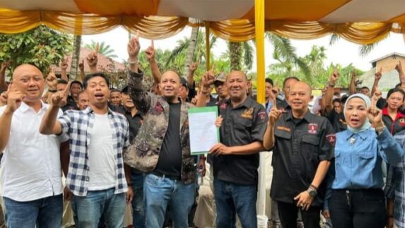 “Berlabuh” ke 01, Grib Langkat Siap Berjuang Menangkan Pasangan SATRIA