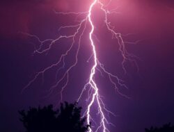 Empat Warga Disambar Petir Saat Berteduh di Gubuk, 1 Orang Tewas