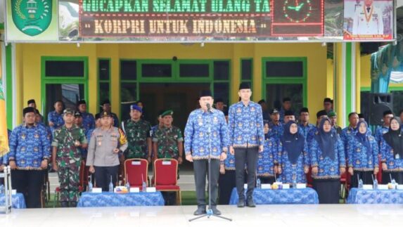 Kapolres Padangsidimpuan Hadiri Upacara Peringatan HUT ke-53 KORPRI