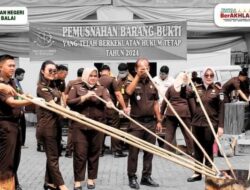 Kejari Tanjungbalai Laksanakan Pemusnahan Barang Bukti