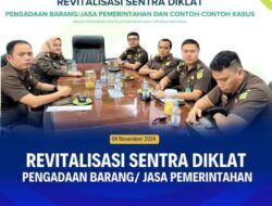 Kejari Tanjungbalai Ikuti Zoom Meeting Revitalisasi Sentra Diklat