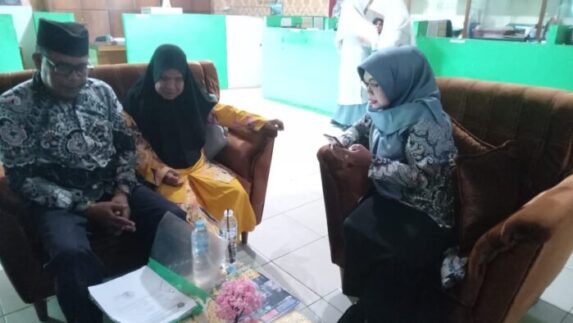 Kepala MAN 2 Langkat Sambut Kunjungan Penyandang Tunanetra