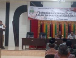 Pemprov Aceh Gelar Sosialisasi Pembauran Kebangsaan