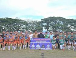 Pj Walikota Padangsidimpuan Buka Turnamen Sepakbola Soeratin U-15