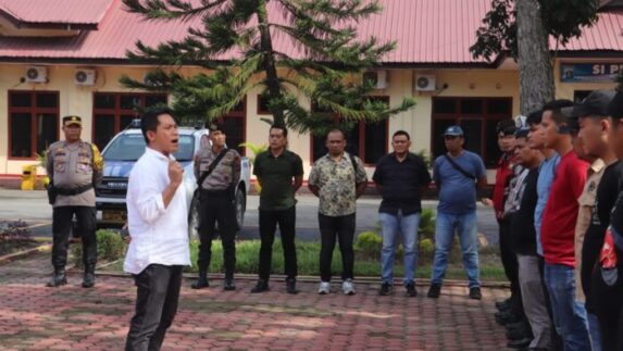 Polres Langkat Gerebek Sarang Narkoba