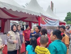 Polrestabes Medan Dirikan Posko Kesehatan untuk Korban Banjir