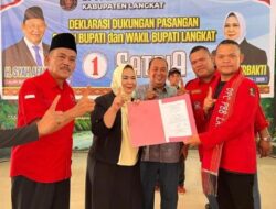Suku Batak di Langkat Mantapkan Pilihan Dukung Syah Afandin-Tiorita