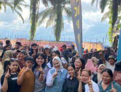 Tiorita Hadiri Kejuaraan Grasstrack & Motocross BBN FKPPI Langkat