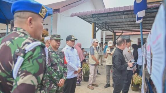 Pj Walikota Padangsidimpuan Monitoring Pemungutan Suara Pilkada 2024