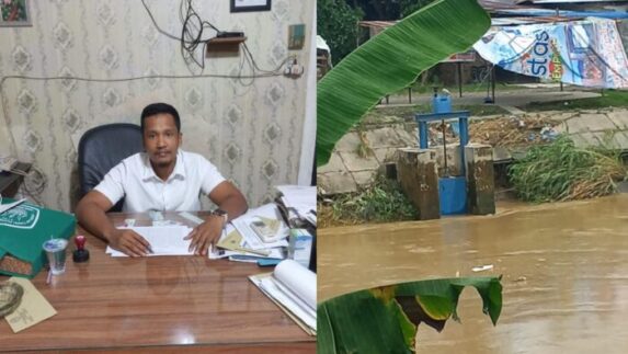9 Unit Pintu Klep Sungai Deli Titipapan Rusak, BWS Sumatera II “Cuek”