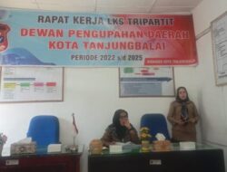 Dewan Pengupahan Daerah Tanjungbalai Gelar Raker LKS Tripartit
