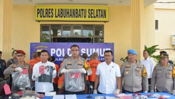 Komplotan Perampok Sopir Truk di Labusel Ditangkap
