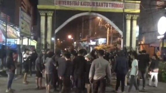 Mahasiswa Unika Medan Terlibat Bentrok Antar Fakultas