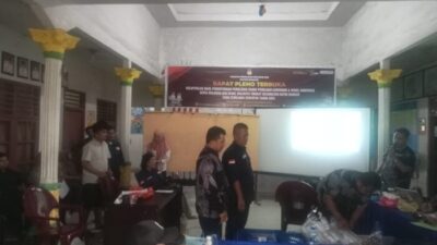 PPK Datuk Bandar Gelar Rekapitulasi Penghitungan Suara Pilkada 2024