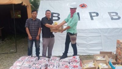 PT MSJ Salurkan Bantuan untuk Korban Bencana Longsor