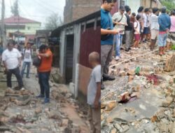 Tembok SPBU Upe Udan Pancurbatu Roboh, 2 Anak Tewas