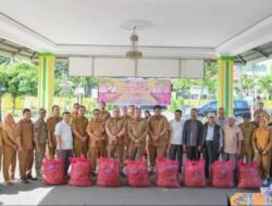 Pj Walikota Padangsidimpuan Serahkan Bantuan Bibit Bawang Merah