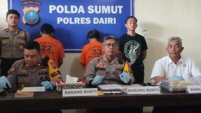 Polisi Ungkap Perampokan di Dairi, Pelaku Pasutri Tetangga Korban