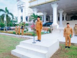 Walikota Tanjungbalai Pimpin Apel Gabungan