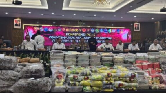 Wow!, Penampakan Narkoba Senilai Rp2,8 Triliun