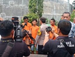 Polisi Ringkus Empat Pelaku Pencurian di Tol Bandar Selamat