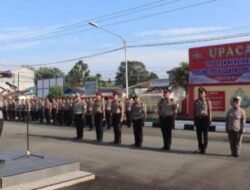71 Personil Polresta Deli Serdang Naik Pangkat