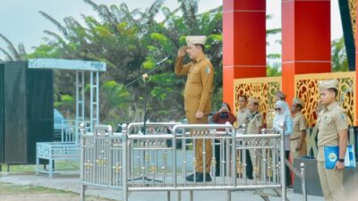 Apel Perdana 2025, Pj Bupati Batu Bara Himbau ASN Tingkatkan Pelayanan