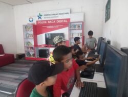 Pelajar Manfaatkan POCADI Program Dinas Perpustakaan Pakpak Bharat