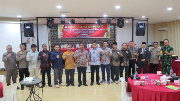 KPU Sergai Gelar Pleno Penetapan Bupati-Wakil Bupati Terpilih