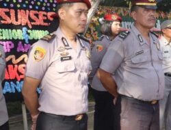 Kapolres Langkat Pimpin Upacara Kenaikan Pangkat 61 Personil