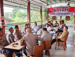 Kapolres Padangsidimpuan Gelar Coffee Morning Bareng PJU
