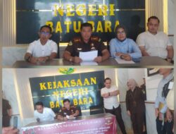 Kejari Batu Bara Setor Uang Sitaan Sebesar Rp2.113.155.000