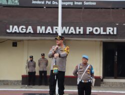 Kombes Anhar Pimpin Apel Terakhir sebagai Wakapolrestabes Medan