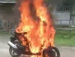 Motor Milik Guru Honorer Dibakar Murid, Diduga Gegara Tersinggung