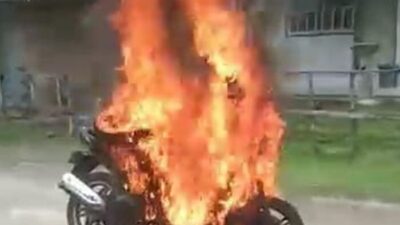 Motor Milik Guru Honorer Dibakar Murid, Diduga Gegara Tersinggung